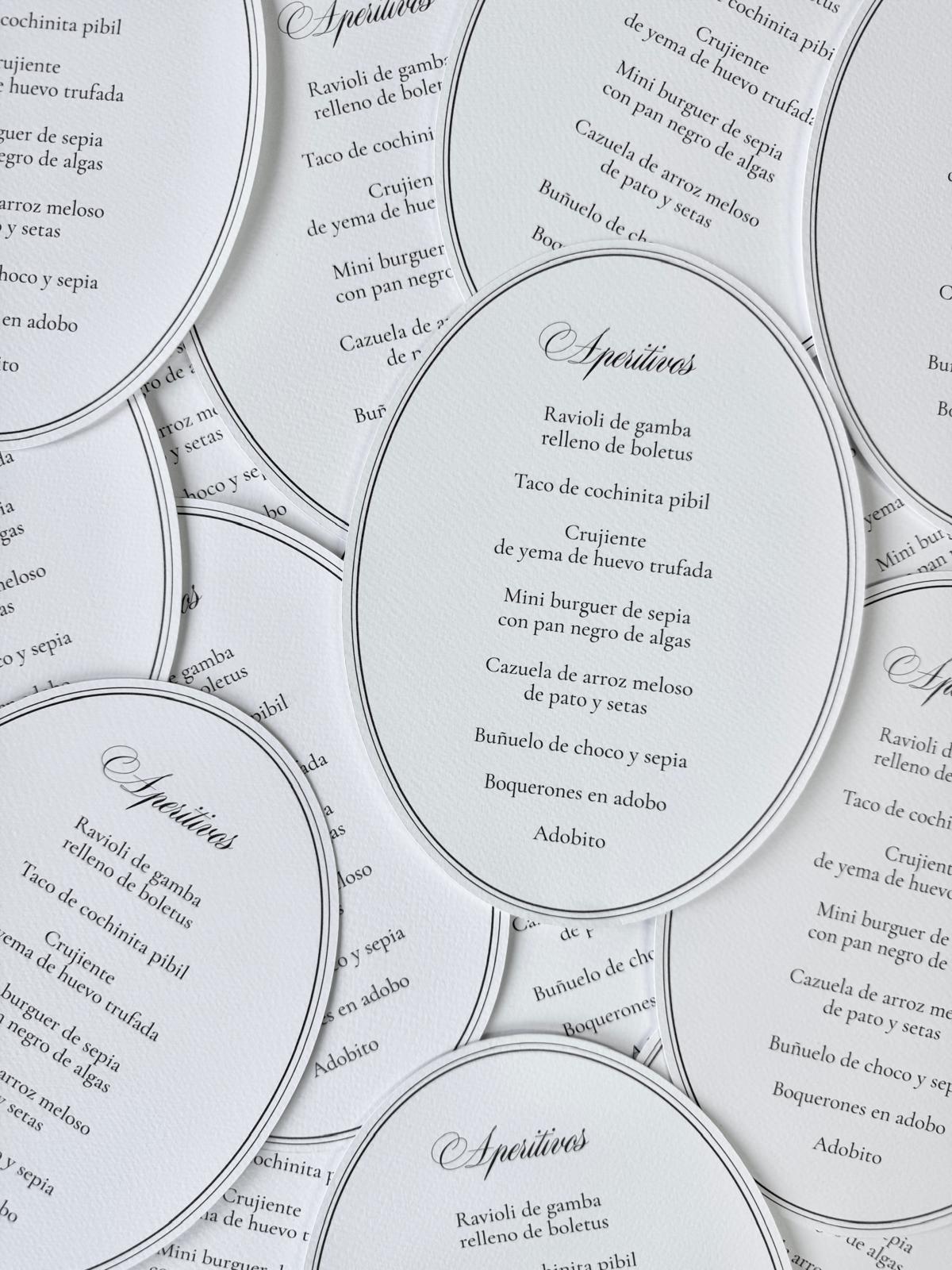 Aperitivo Oval